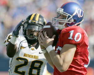 Kansas' double threat makes big plays